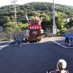 秋季例大祭・町内の山車がやってきた！