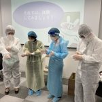 先日の新入社員 介護研修の様子をご紹介です！