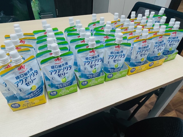 夏の差し入れ（施設長ブログ）