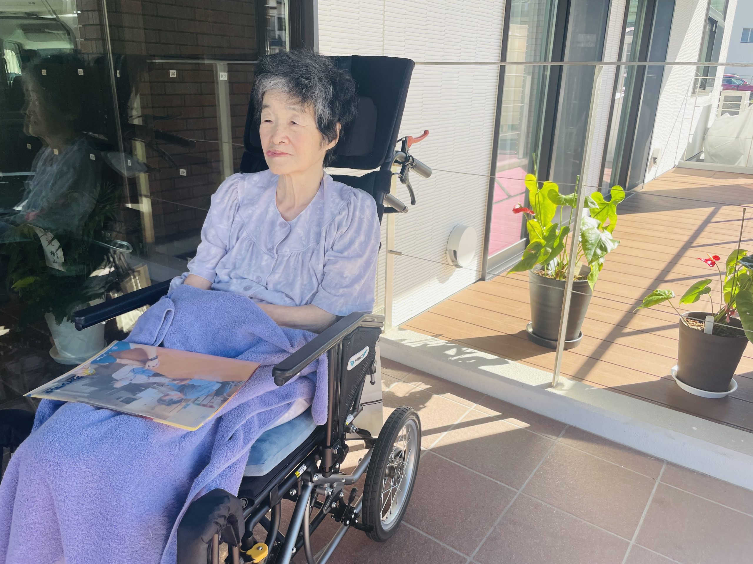 外出自由な施設の外出同行！