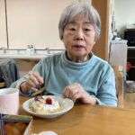 おやつにパンケーキを食べました